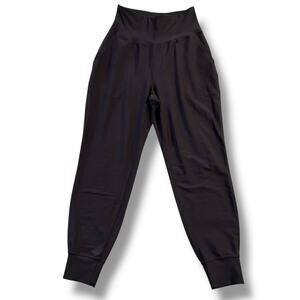 Old Navy Active Womens Joggers Athletic Pants Pockets Tapered Leg Black Medium